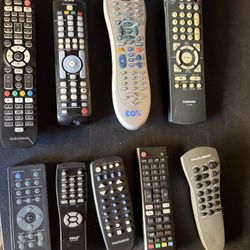 TV and video remote control devices for audiovisual