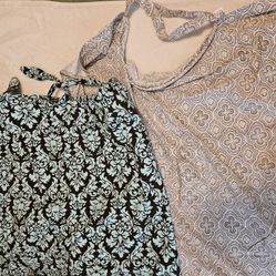 Two Nursing Covers and Set Of 4 Nursing Pads