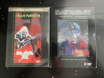 Heavy Metal Band Iron Maiden Dvd 📀 $15 Each