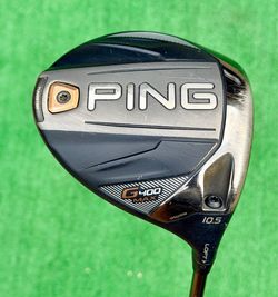 PING G400 Max 10.5° Driver Alta CB 55 Stiff Flex RH 45.5” Headcover