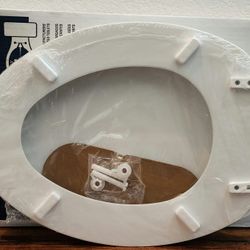 Mansfield White Elongated Toilet Seat 