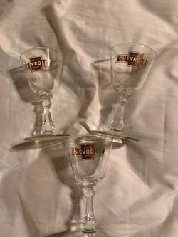 Collectible GM glassware