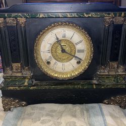 Antique E.A. Horstmeyer Mantle Clock