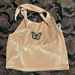 Butterfly Halter Top