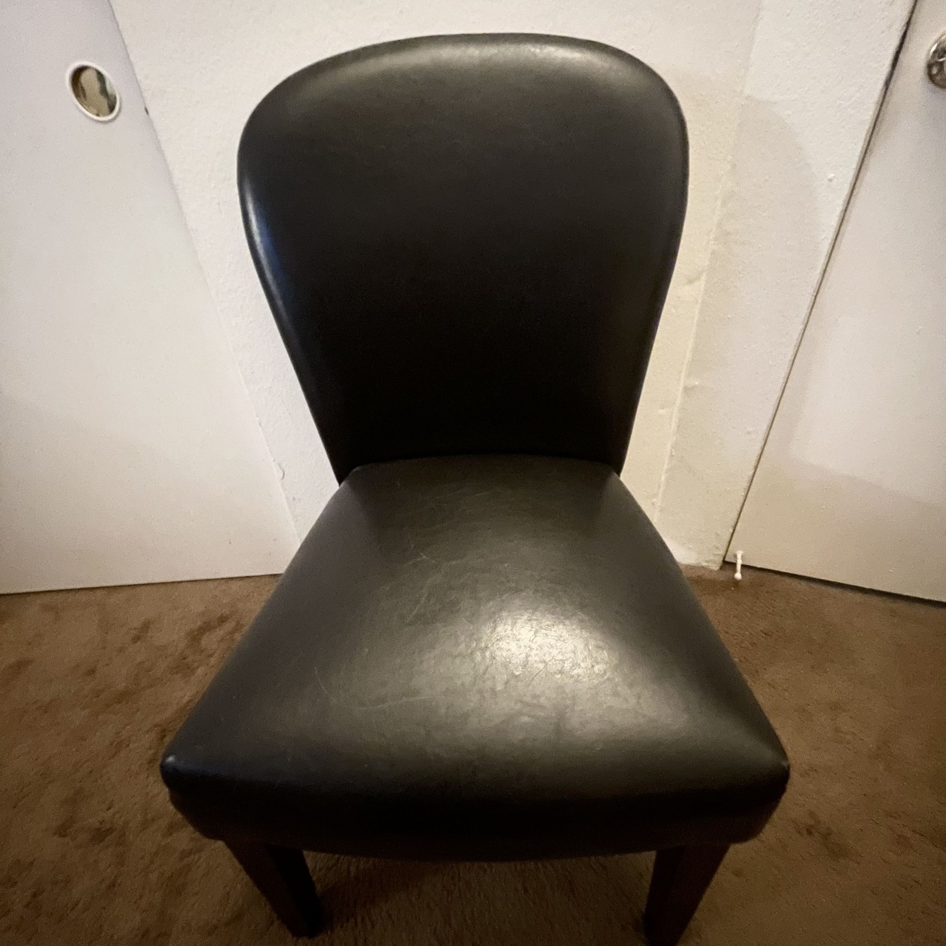 Leather-Faux—Chair  