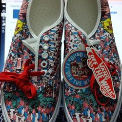 Where's Waldo Vans Sneakers 