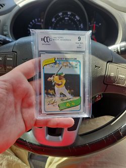 Rickey Henderson Rookie Card