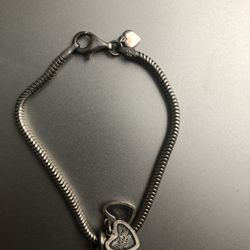 Silver Bracelet With Charm