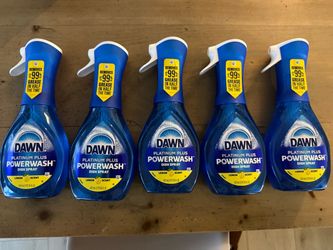 Dawn Platinum Plus Powerwash Dish Spray 5-Pack