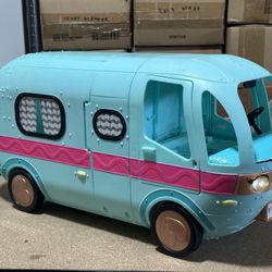 2019 LOL Surprise 2 in 1 Glamper Camper Van Playset Doll House Lights Sound