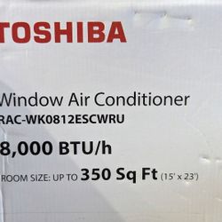 Toshiba 8000 BTU Window AC