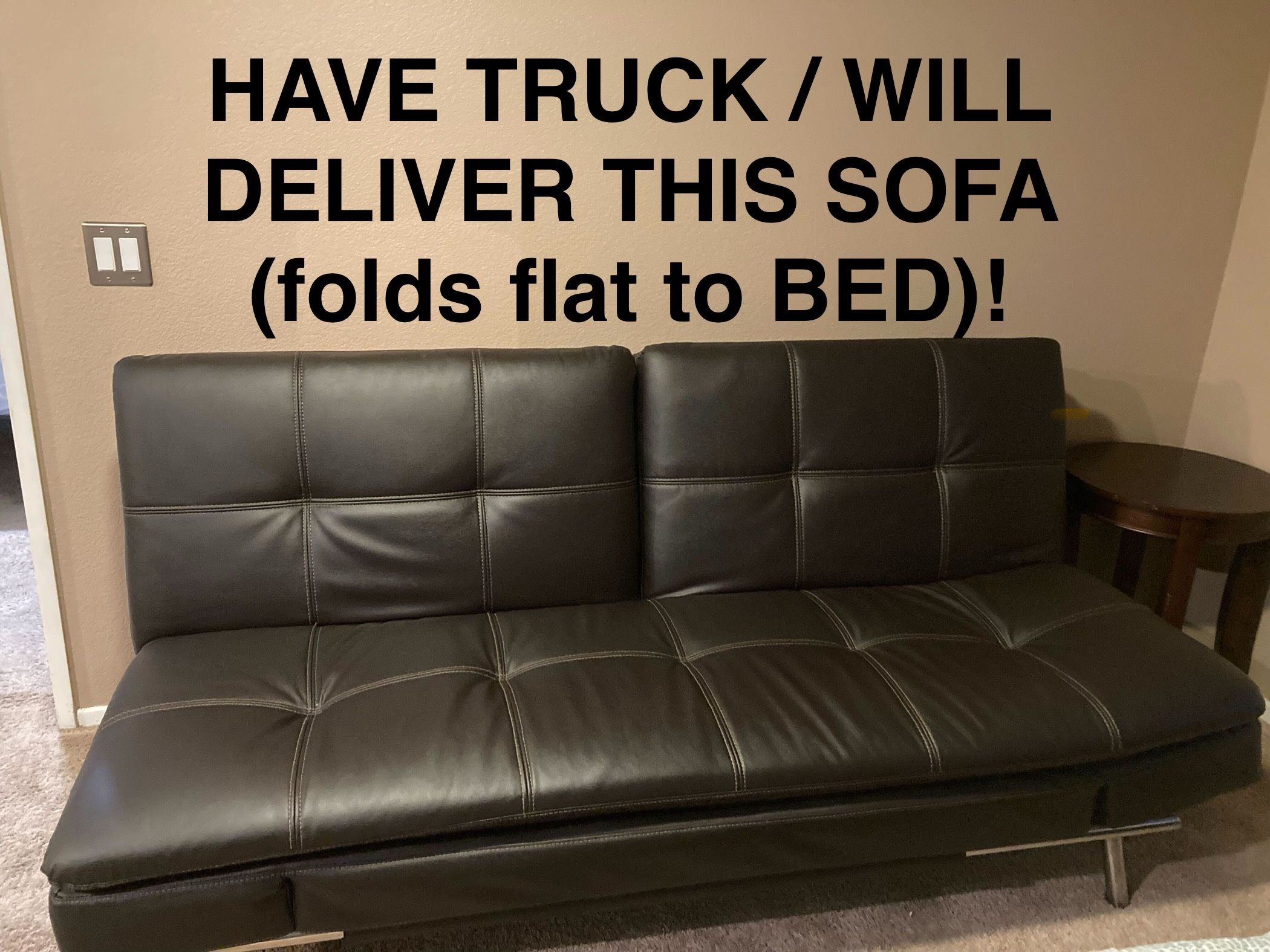 DELIVERED! EuroLounger Sofa Bed - 2 Available