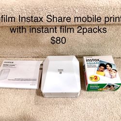 Fujifilm Instax Share SP-3 Mobile Printer With Instant Film 2-pack