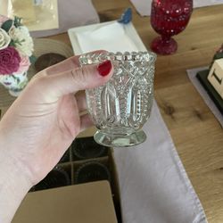 Textured Glass Holder
