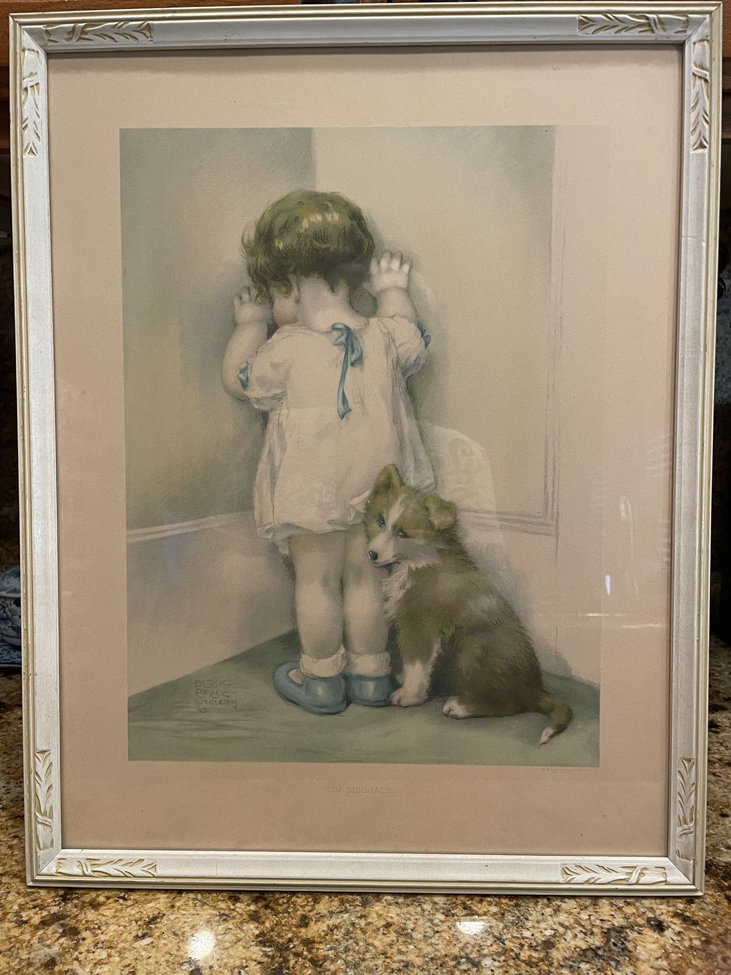 Vintage In Disgrace Bessie Pease Gutmann Print
