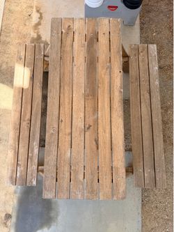 IKEA RESÖ children’s wooden picnic table