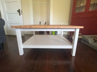 IKEA Hemnes Coffee Table White/Light Brown