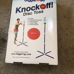 Giggle N Go Knock Off Disc Toss Outdoor Games Yard