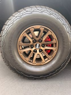 2024 ford Raptor 17x9 6x135 wheels set of 4 OEM
