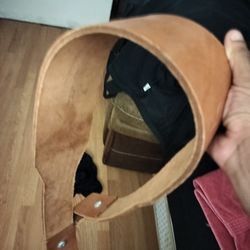 Weight Lifting Leather Belt