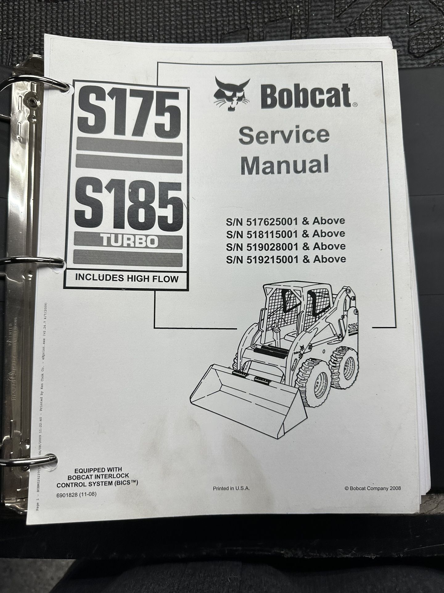 Bobcat Service Manual 