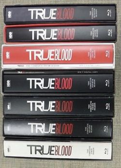 True Blood HBO Blu-ray complete season 1-7 complete Season 33 Blu-ray And dvd for $70, Disney marvel Harry Potter the Star Wars movies Bluray and dvd