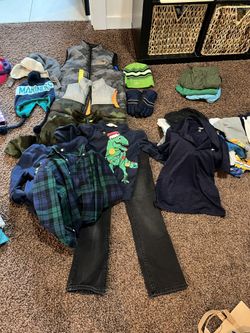 Boys Bag Of Clothes Size Medium 8-10