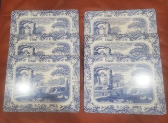 "SPODE" Place Mats complete set of 6