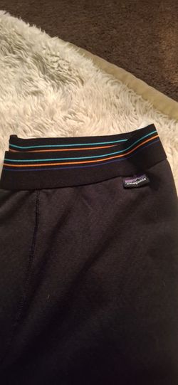 Patagonia Black Base Layer Bottoms
