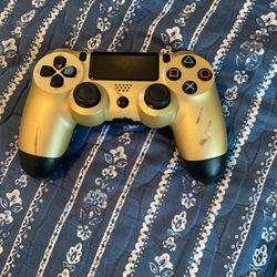 Gold Ps4 Controller