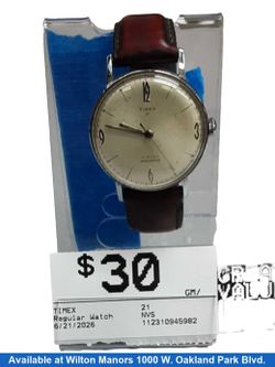 Timex 21 Brown Regular Watch