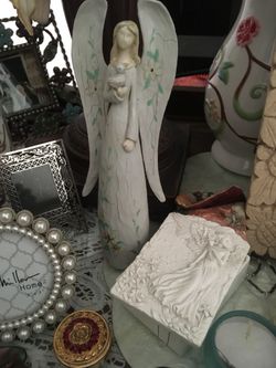 Frame, Angel, & Trinket Box