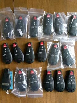 Chrysler, Dodge, Jeep Head-keys