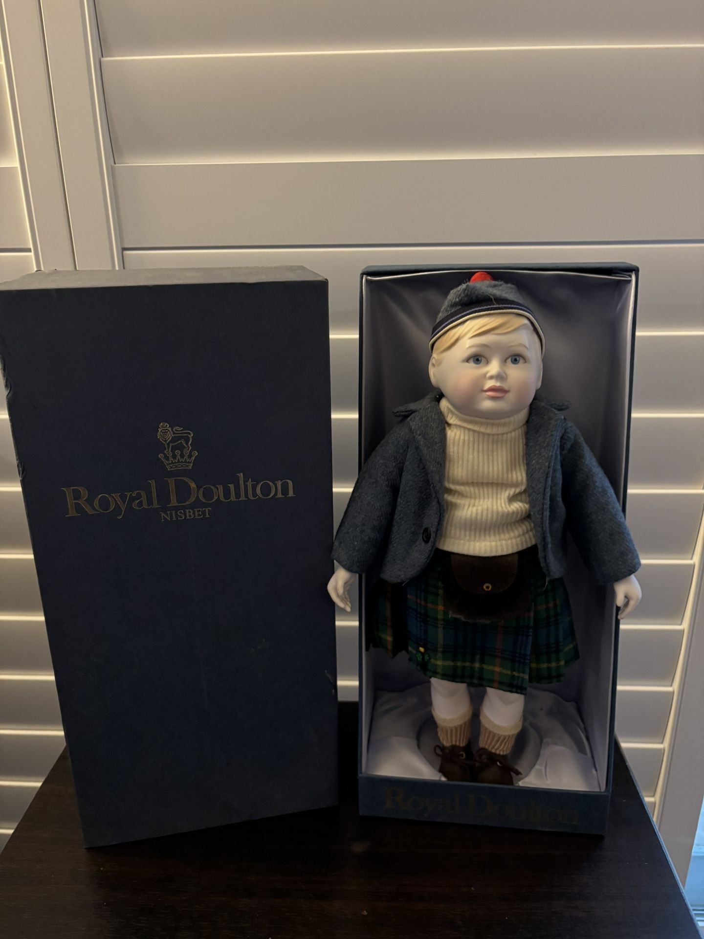 Royal Doulton Nisbet “The Highland Prince” Porcelain Doll (1985) - Limited Edition #538/1500