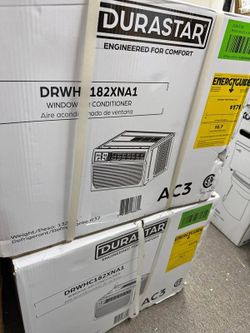 Aire acondicionado de ventana Durastar 18,000 BTU con calefacción