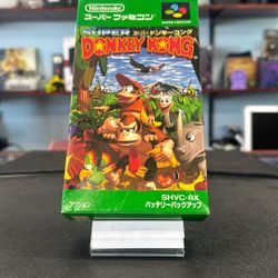 Donkey Kong Country For Super Famicom CIB