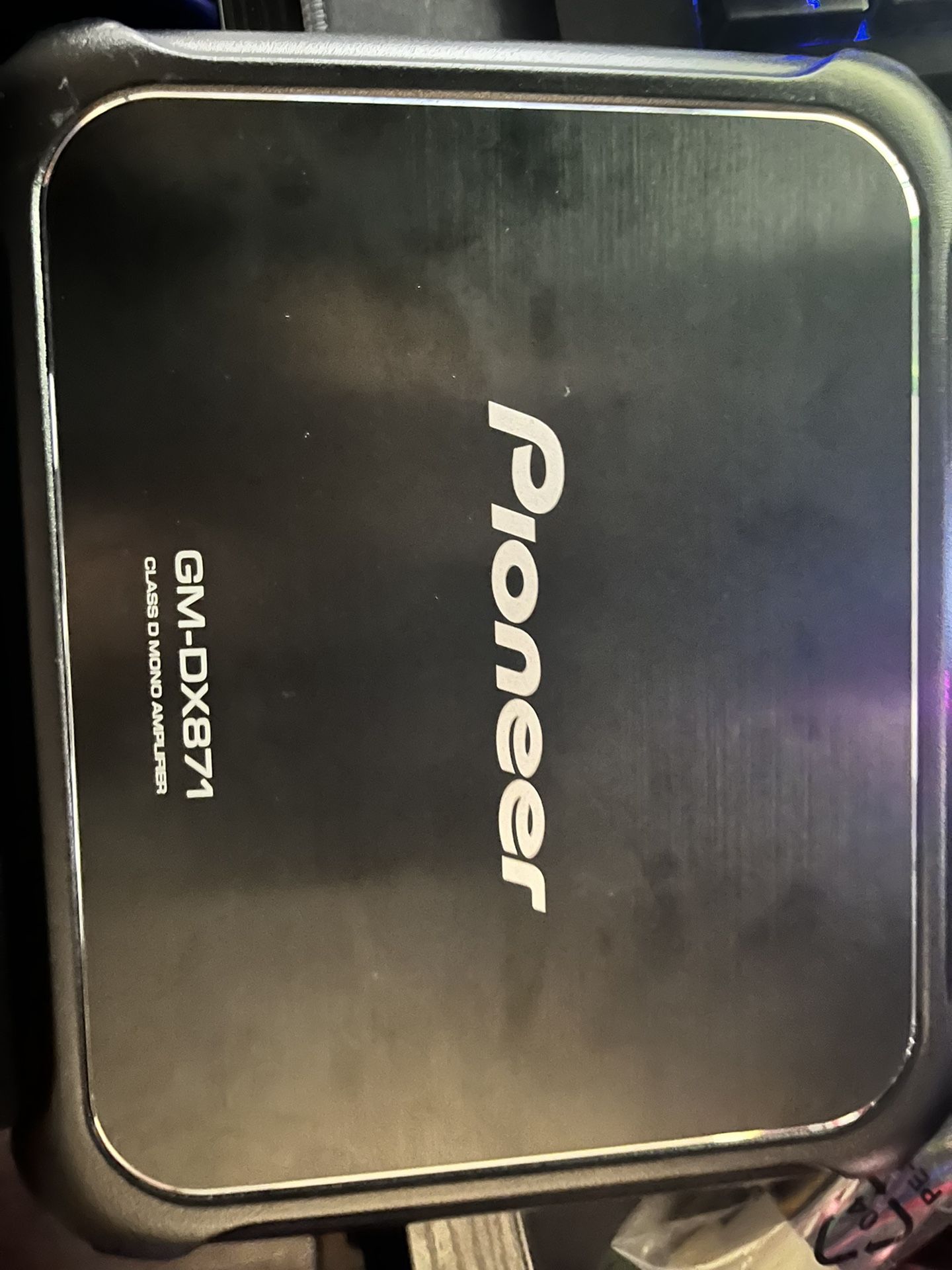 Pioneer GM-DX871 500W x 1 Car Amplifier