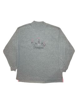 Vintage Disneyland Resort Eeyore Winnie The Pooh Embroidered Crewneck Sweater