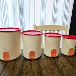 Tupperware Storage Canisters 