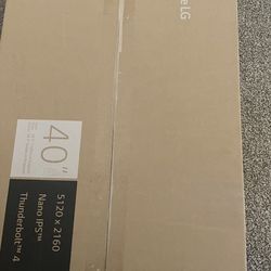 LG 40" Curved UltraWide® 5K2K Nano IPS  Monitor 