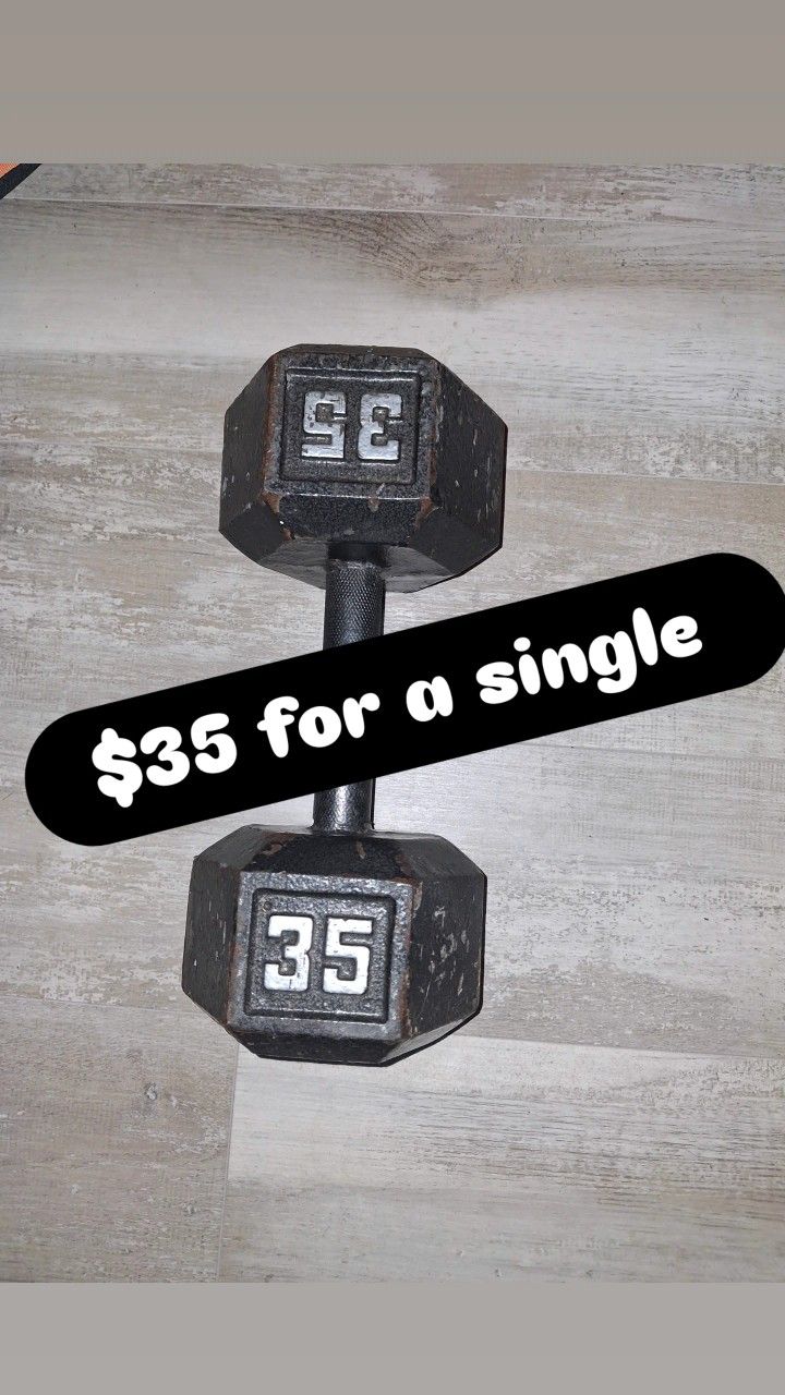 35lb Single Dumbell
