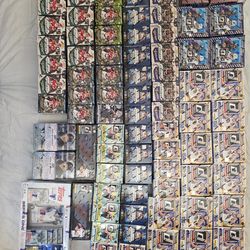 Brand new sealed sports cards boxes