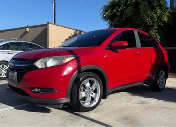 HRv Honda red 2016
