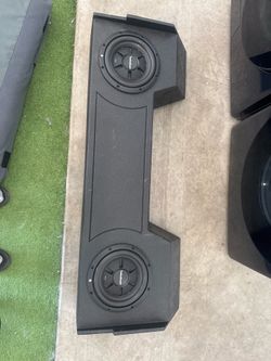 For Sale: Custom Dual 10” Rockford Fosgate P2 Subwoofer Enclosure