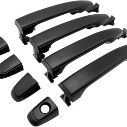 69217AE010 Textured Black Exterior Door Handle Compatible with 2004-2010 Sienna 
