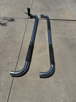 GMC sierra truck steps an excellent condition