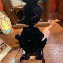 Classic and Timeless Walt Disney Donald Duck and Mickey Mouse Cast Iron Sillouettes