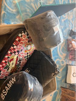 Bags and memory foam travel pillow for neck