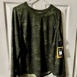 Brand New Woman’s Green Long Sleeve Shirt