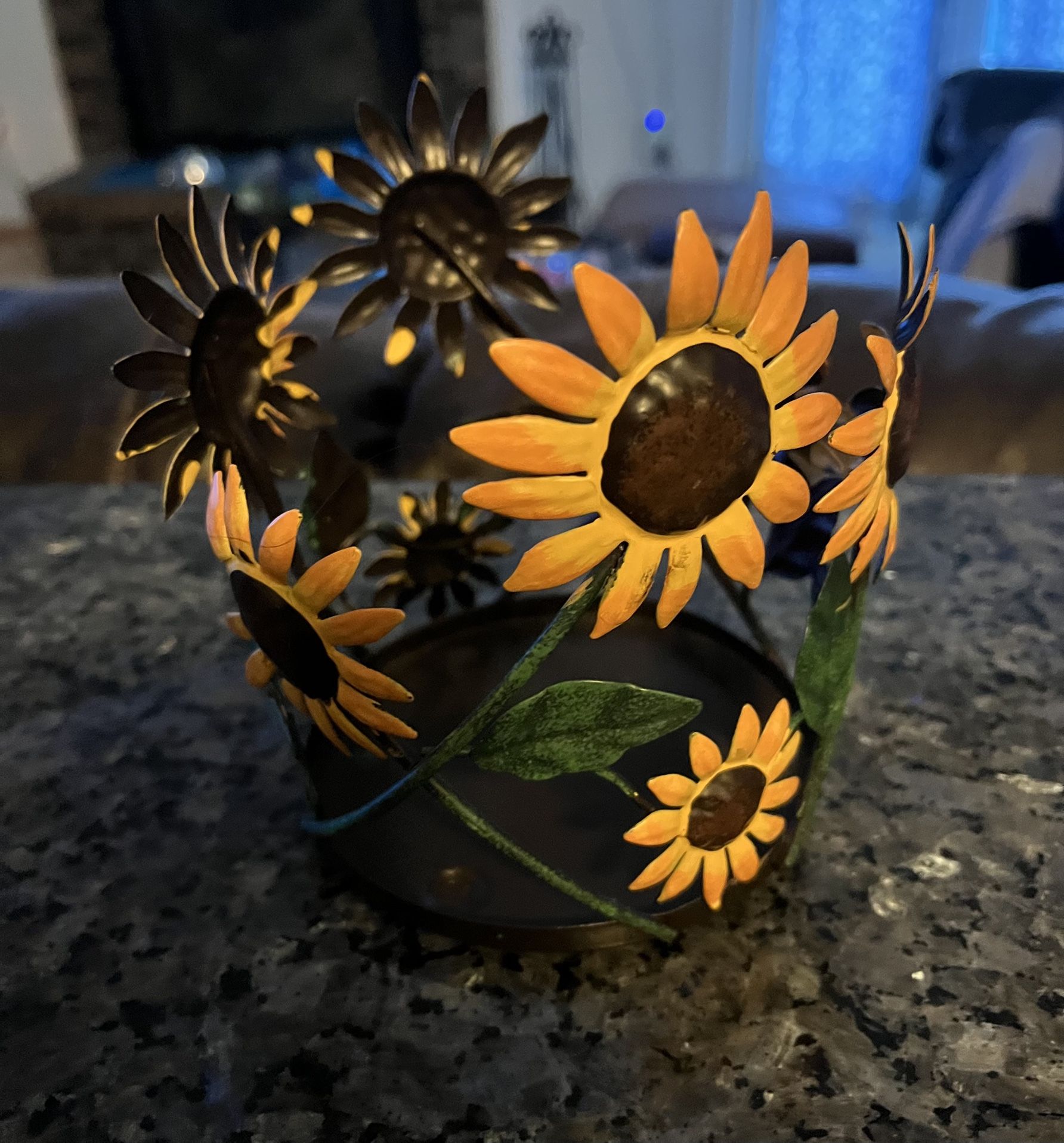 Sunflower Candle Holder 